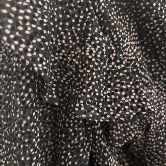 DYNAMITE SPECKLED RUFFLE DRESS - Picture 4 of 8